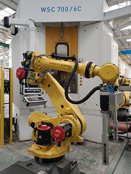 日上集团一体化压铸流程(二)智能机器人锻造新能源汽车铝制轮毂,钢结构设计与建造。